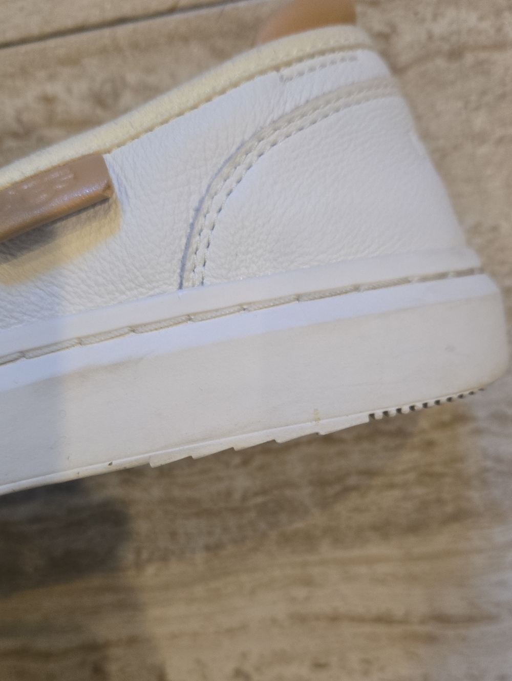UGG White Slip-On Loafers - Picture 7 of 12